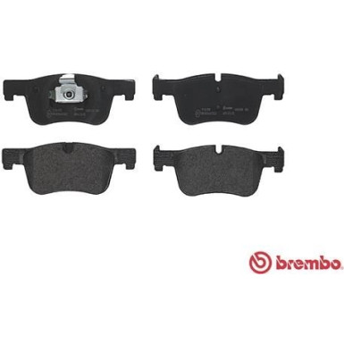 Brembo | Bremsbelagsatz, Scheibenbremse | P 06 070