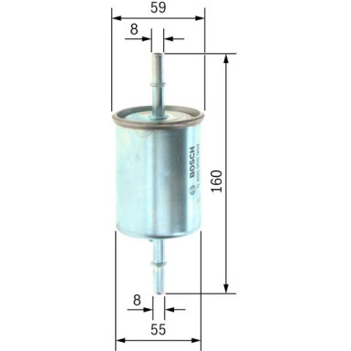 BOSCH | Kraftstofffilter | 0 450 905 969