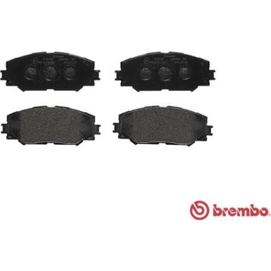 Brembo | Bremsbelagsatz, Scheibenbremse | P 83 082