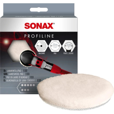 SONAX | Aufsatz, Poliermaschine | LammfellPad 130 | 04931410