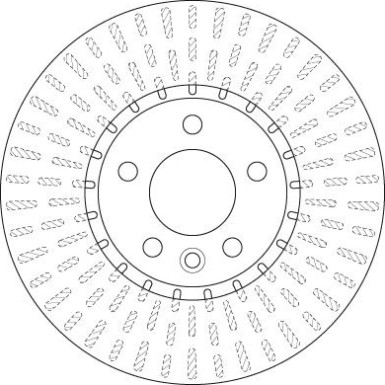 TRW | Bremsscheibe | DF6499S