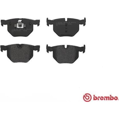 Brembo | Bremsbelagsatz, Scheibenbremse | P 06 056