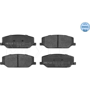 Meyle | Bremsbelagsatz, Scheibenbremse | 025 211 4215