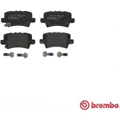 Brembo | Bremsbelagsatz, Scheibenbremse | P 28 038