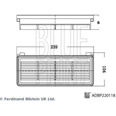 Blue Print | Luftfilter | ADBP220118