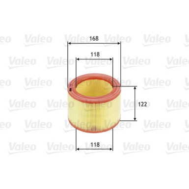 Valeo | Luftfilter | 585600