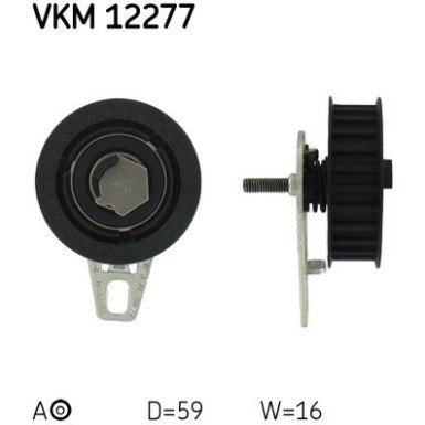 SKF | Spannrolle, Zahnriemen | VKM 12277