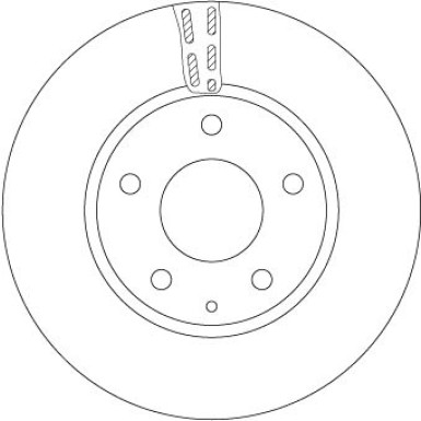 TRW | Bremsscheibe | DF6661S