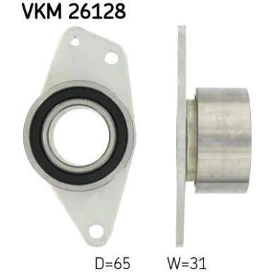 SKF | Umlenk-/Führungsrolle, Zahnriemen | VKM 26128