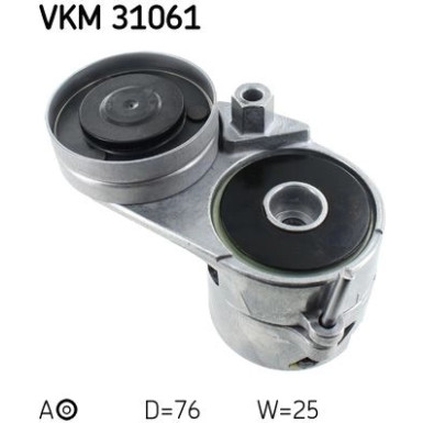 SKF | Spannrolle, Keilrippenriemen | VKM 31061