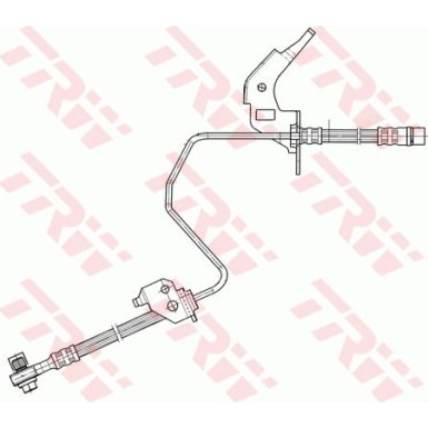 TRW | Bremsschlauch | PHD567