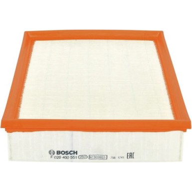 BOSCH F 026 400 551 Luftfilter