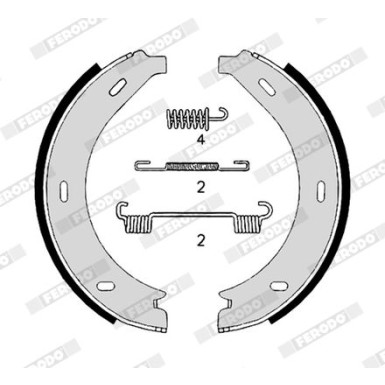 Ferodo | Bremsbackensatz | FSB4306