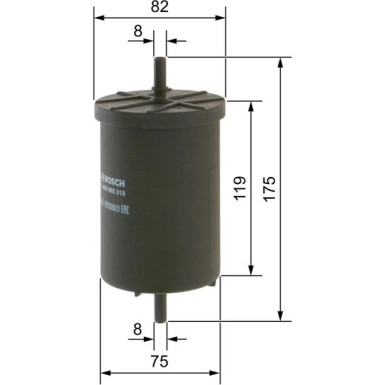 BOSCH | Kraftstofffilter | 0 450 905 318