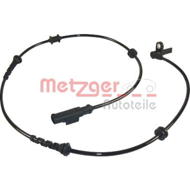 Metzger | Sensor, Raddrehzahl | 0900929