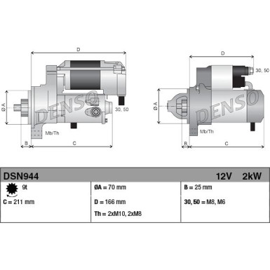 Denso | Starter | DSN944