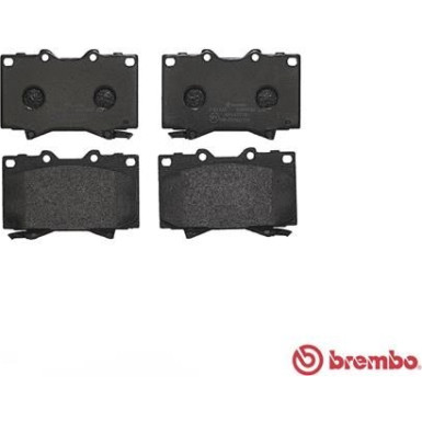 Brembo | Bremsbelagsatz, Scheibenbremse | P 83 048