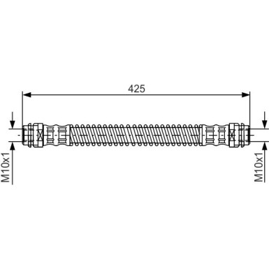 BOSCH | Bremsschlauch | 1 987 476 330