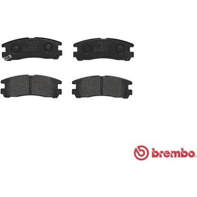 Brembo | Bremsbelagsatz, Scheibenbremse | P 54 012