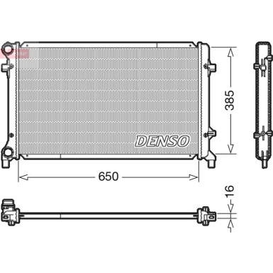 Denso | Kühler, Motorkühlung | DRM02014