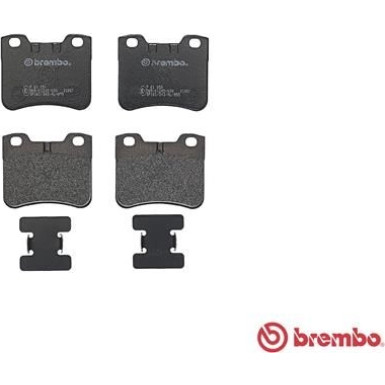 Brembo | Bremsbelagsatz, Scheibenbremse | P 61 059