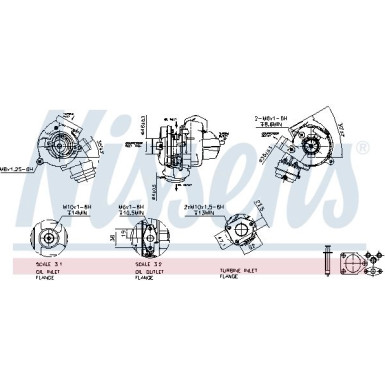 Nissens | Lader, Aufladung | 93242