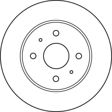 TRW | Bremsscheibe | DF4905