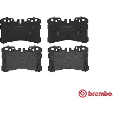 Brembo | Bremsbelagsatz, Scheibenbremse | P 83 075