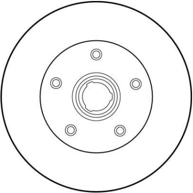 TRW | Bremsscheibe | DF1540