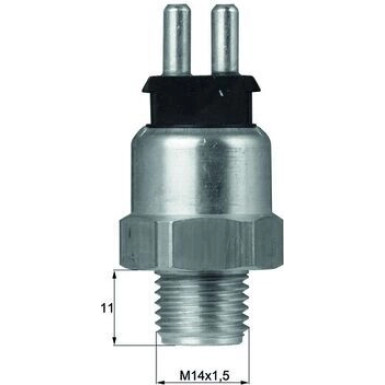 MAHLE ORIGINAL TSW 19D Temperaturschalter, Kühlerlüfter M14x1.5, mit Dichtung