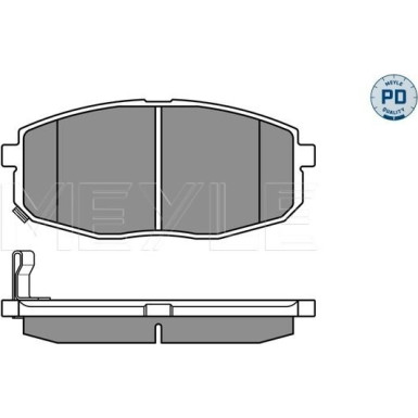 Meyle | Bremsbelagsatz, Scheibenbremse | 025 239 6617/PD