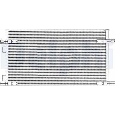 Delphi | Kondensator, Klimaanlage | TSP0225212