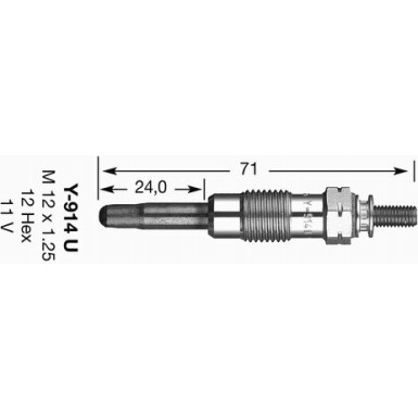 NGK 2643 Glühkerze