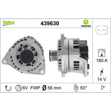 Valeo | Generator | 439630