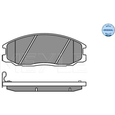 Meyle | Bremsbelagsatz, Scheibenbremse | 025 235 6916/W