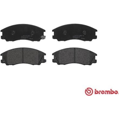 Brembo | Bremsbelagsatz, Scheibenbremse | P 30 017