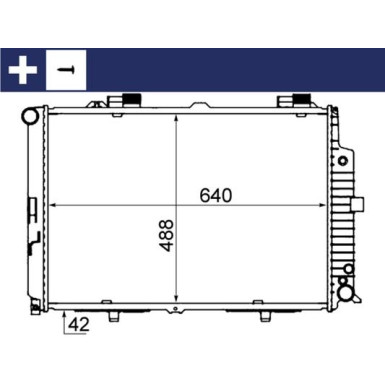 Mahle | Kühler, Motorkühlung | CR 318 000S