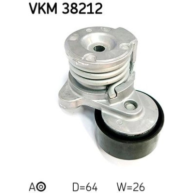 SKF | Spannrolle, Keilrippenriemen | VKM 38212