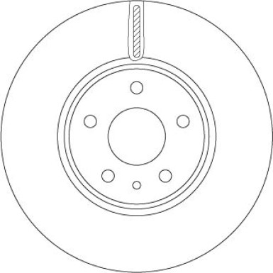 TRW | Bremsscheibe | DF6811