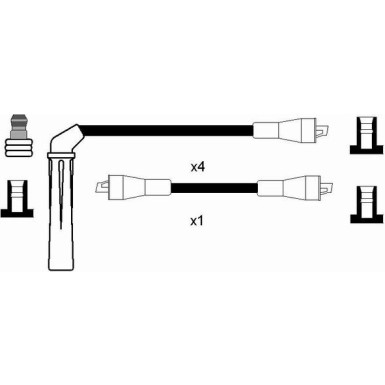 NGK | Zündleitungssatz | 8200