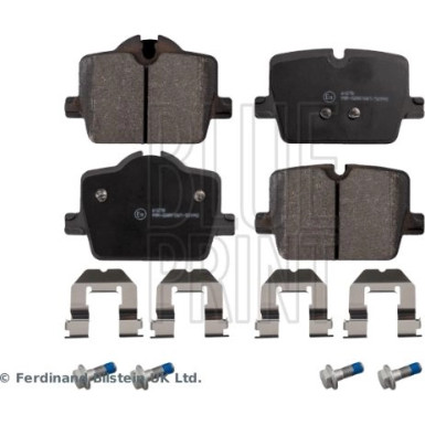 Blue Print | Bremsbelagsatz, Scheibenbremse | ADBP420050