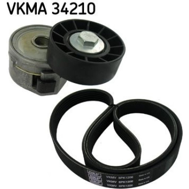 SKF | Keilrippenriemensatz | VKMA 34210