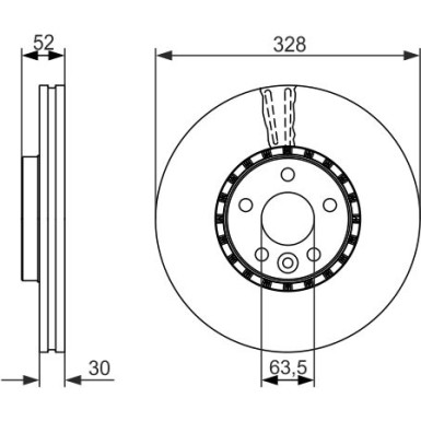 BOSCH | Bremsscheibe | 0 986 479 621