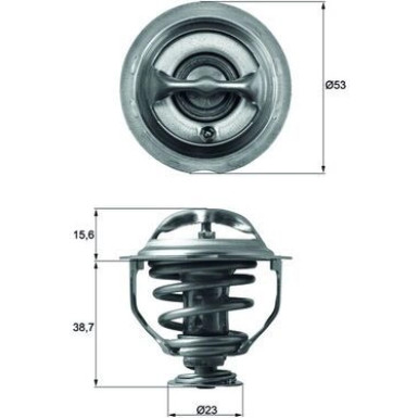 Mahle | Thermostat, Kühlmittel | TX 117 95D