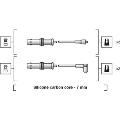 Magneti Marelli | Zündleitungssatz | 941318111152