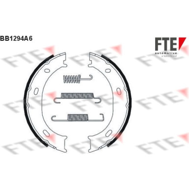 FTE | Bremsbackensatz, Feststellbremse | 9100065