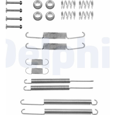 Delphi | Zubehörsatz, Bremsbacken | LY1098