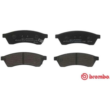 Brembo | Bremsbelagsatz, Scheibenbremse | P 10 060