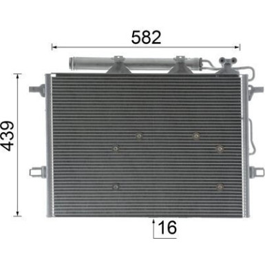 Mahle | Kondensator, Klimaanlage | AC 453 000P