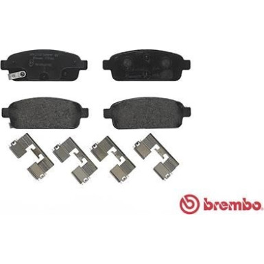 Brembo | Bremsbelagsatz, Scheibenbremse | P 59 080